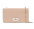Bayswater Clutch On Chain, &pound;360, Handbags, Beige, Leather, Front view